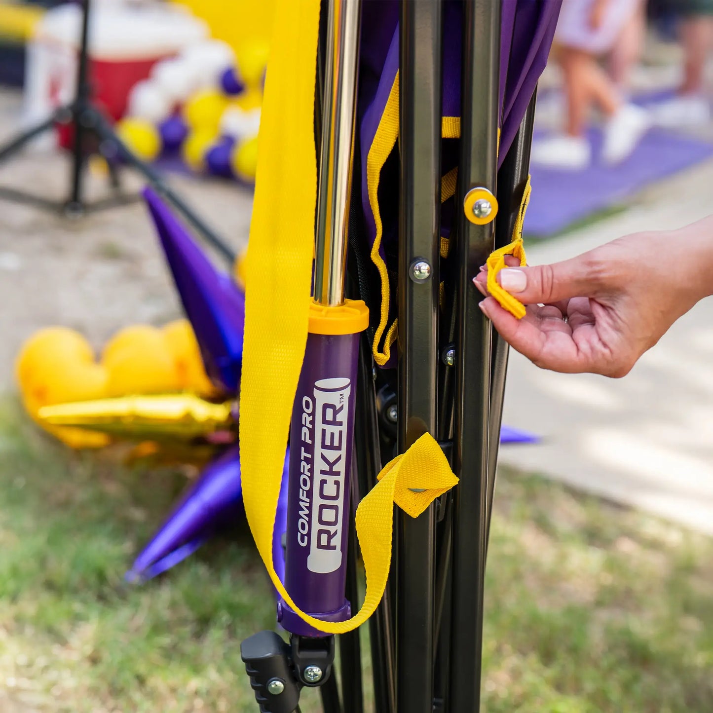 College Comfort Pro Rocker™ - LSU Tigers - Gift Ready
