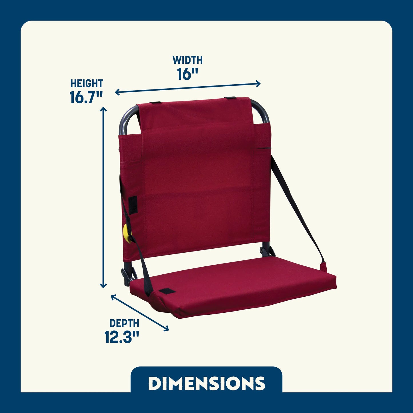 BleacherBack™ - Simple Support