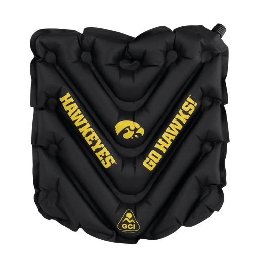 College V Seat™ Inflatable Stadium Cushion - Iowa Hawkeyes - Clean Bundle