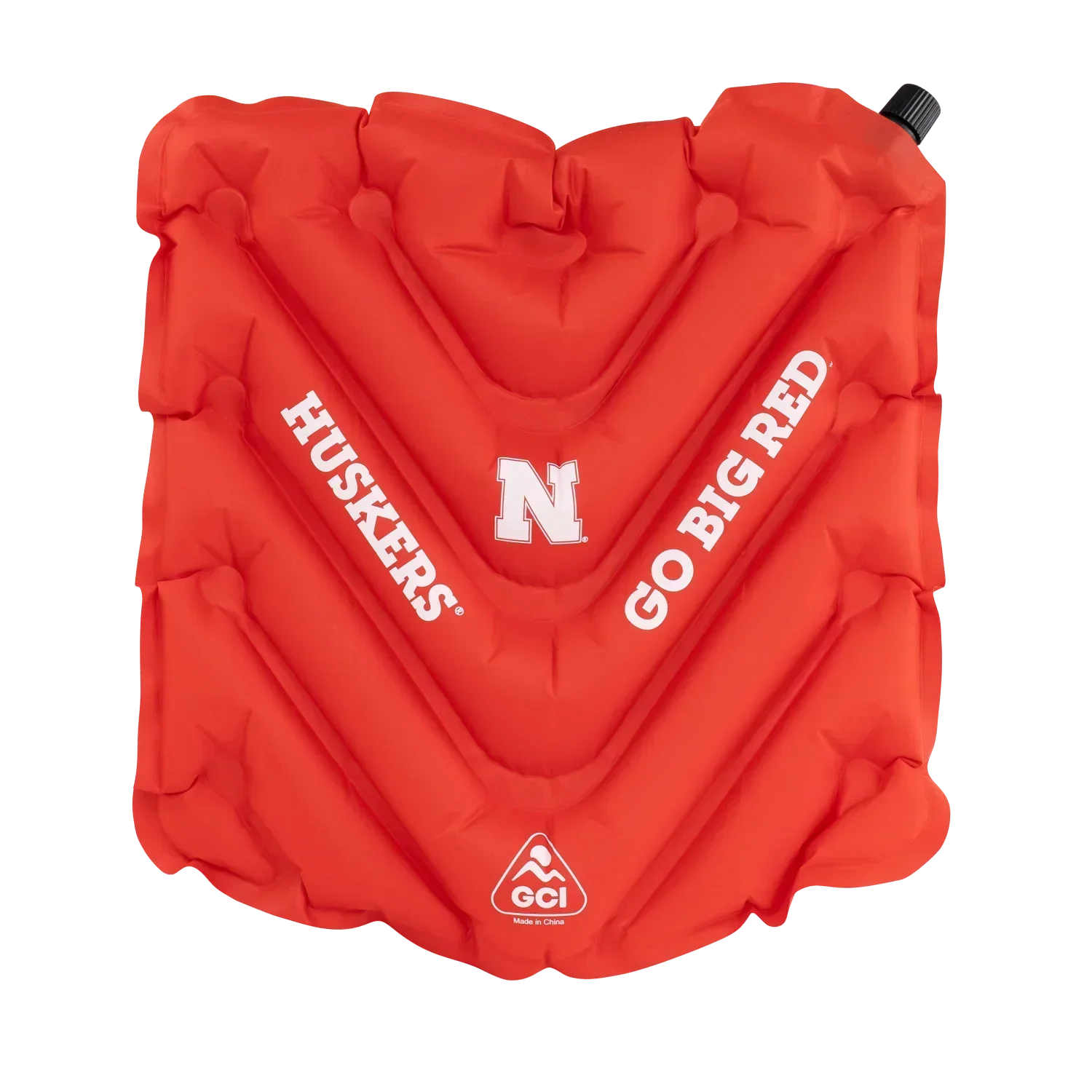 College V Seat™ Inflatable Stadium Cushion - Nebraska Cornhuskers - Clean Bundle