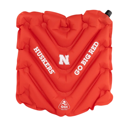 College V Seat™ Inflatable Stadium Cushion - Nebraska Cornhuskers - Clean Bundle