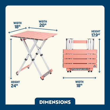 Compact Camp Table 20™ - Weekend Pair