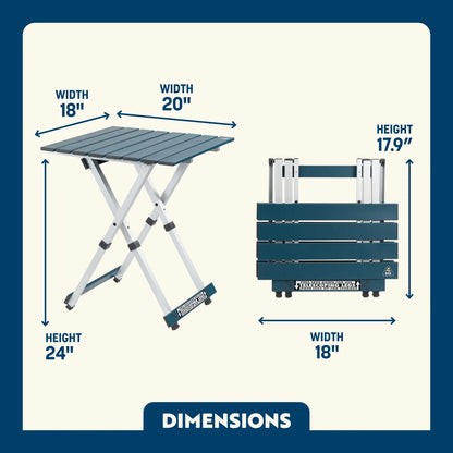 Compact Camp Table 20™ - Weekend Pair