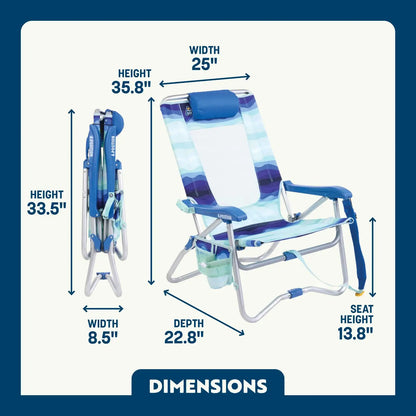 Bi-Fold Beach Chair™ - Clean Bundle