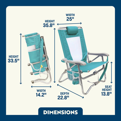Bi-Fold Beach Chair™ - Clean Bundle