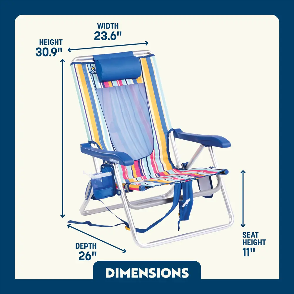 Backpack Beach Chair™ - Gift Ready
