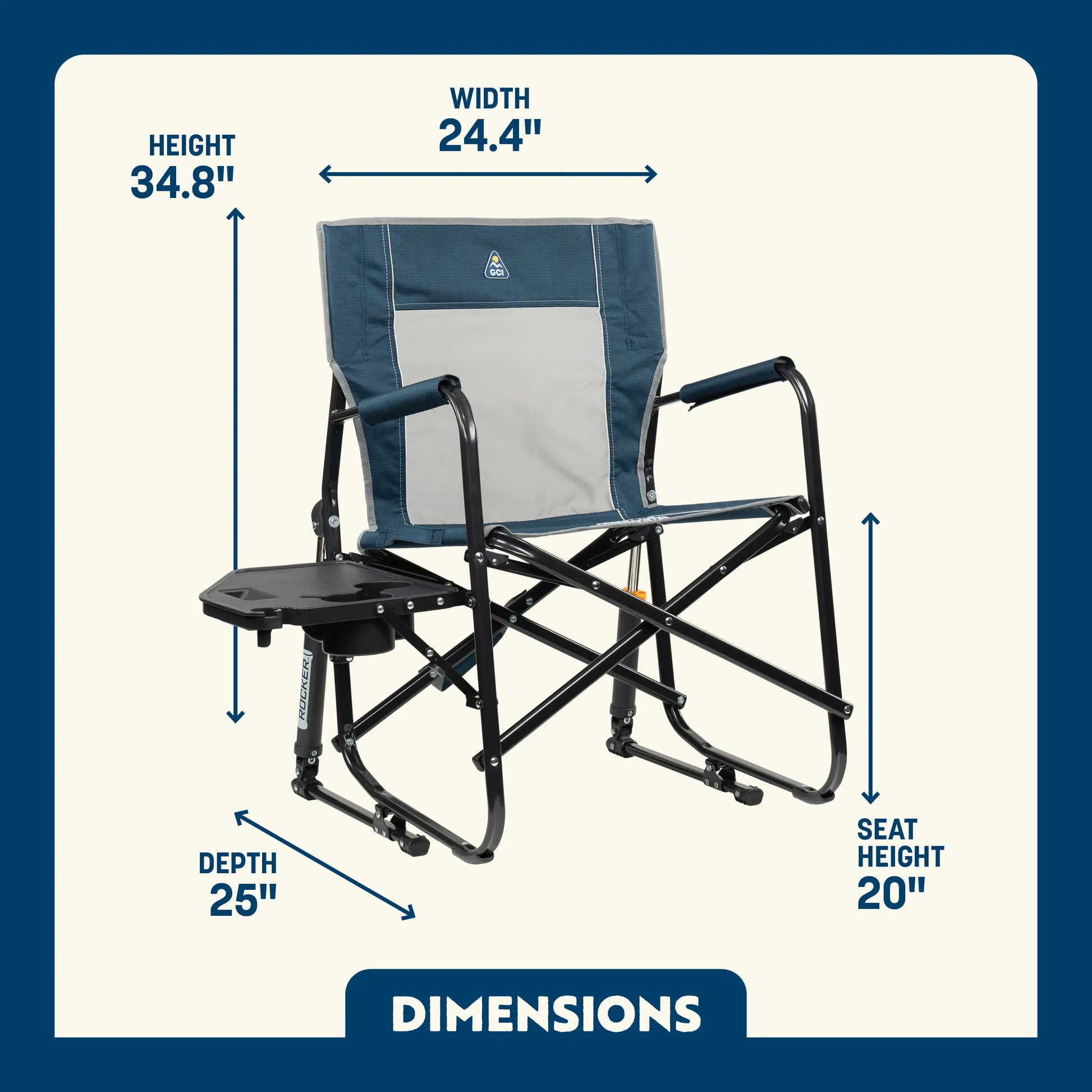 Freestyle Rocker™ with Side Table - Daily Set