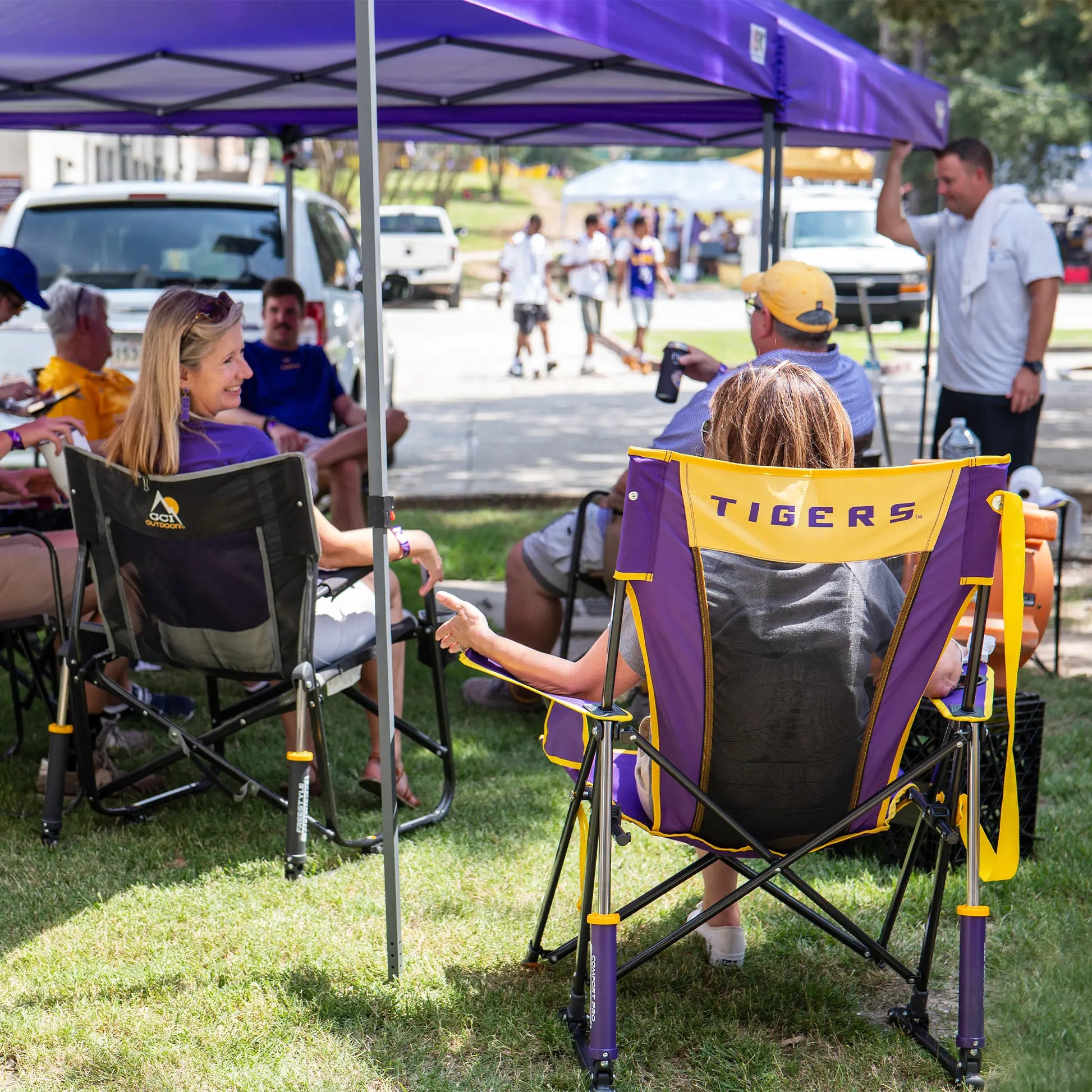 College Comfort Pro Rocker™ - LSU Tigers - Gift Ready