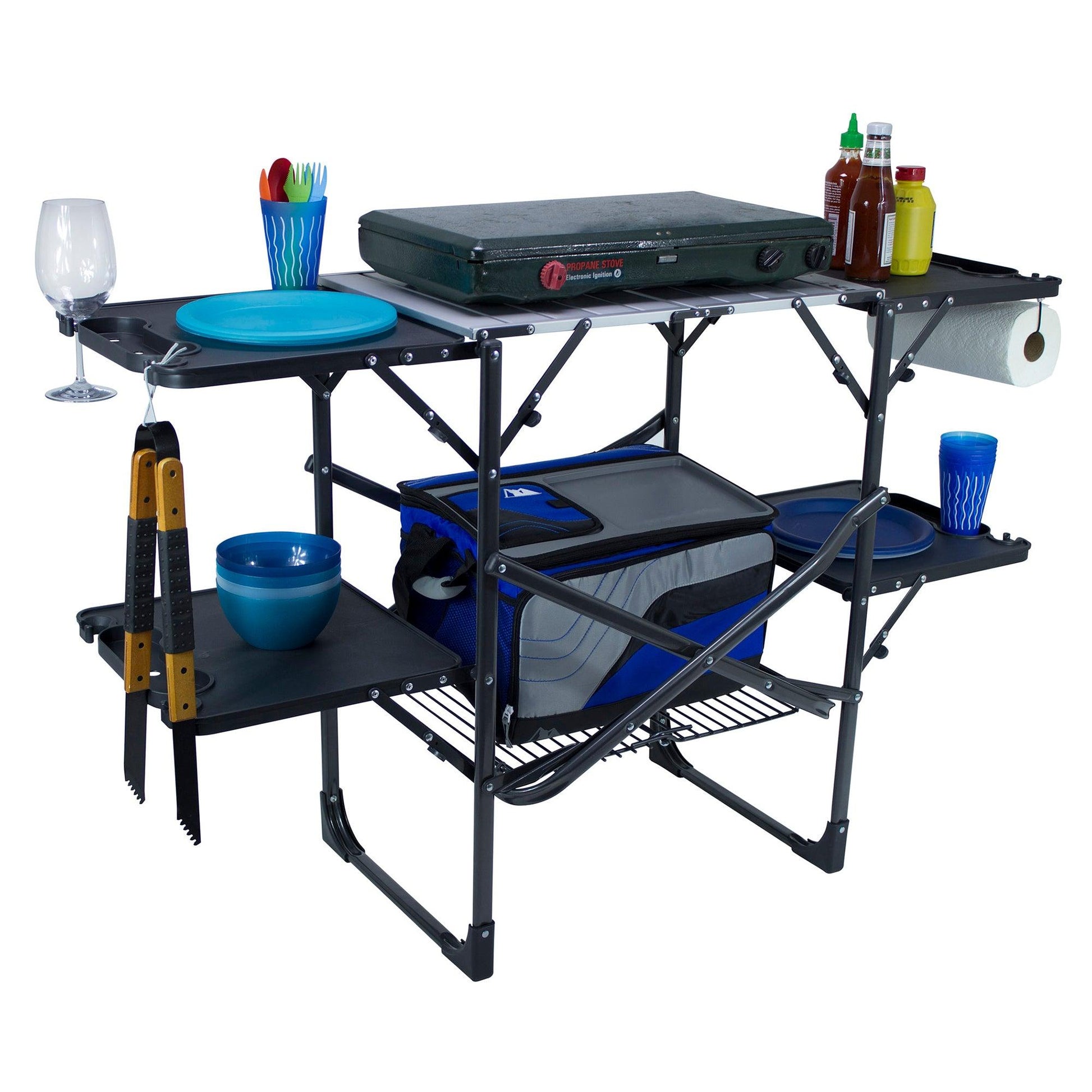 Slim-Fold Cook Station™ - Light Storage