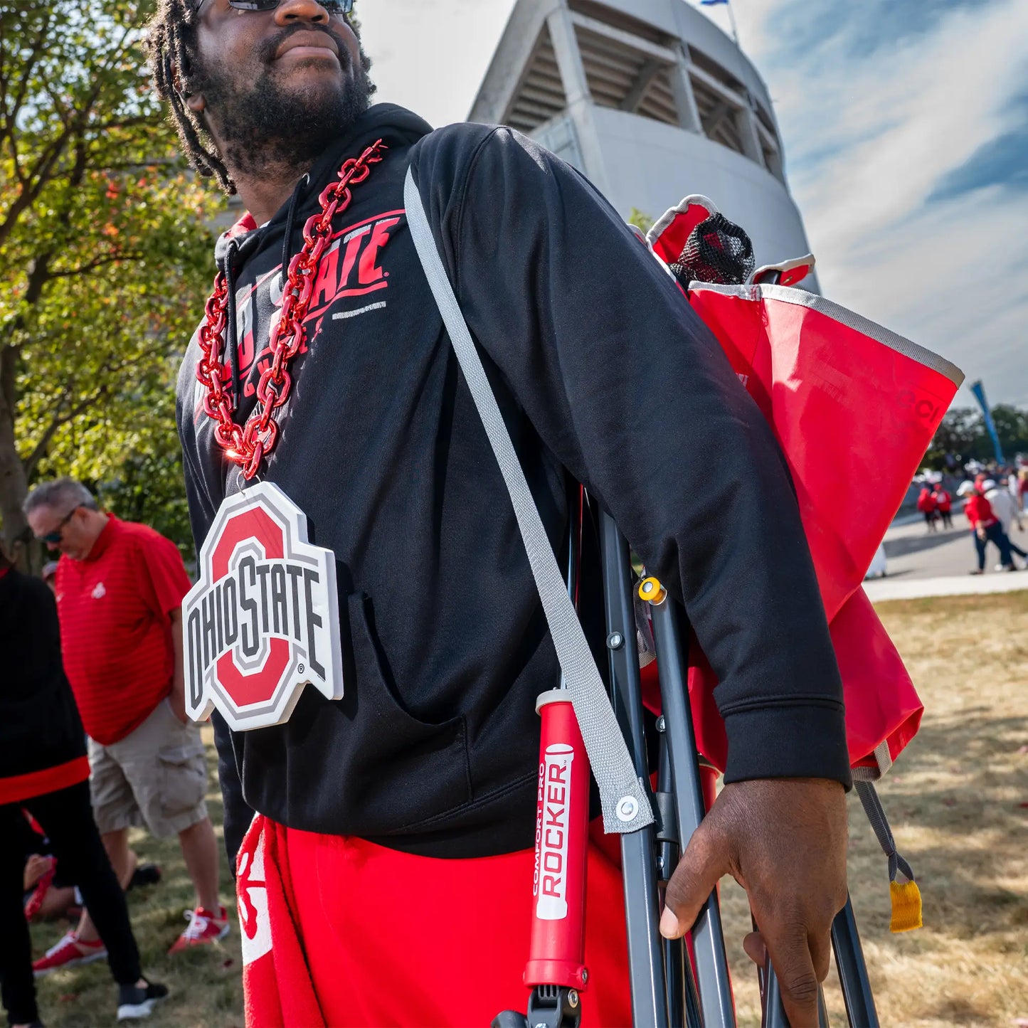 College Comfort Pro Rocker™ - Ohio State Buckeyes - Fresh Pair