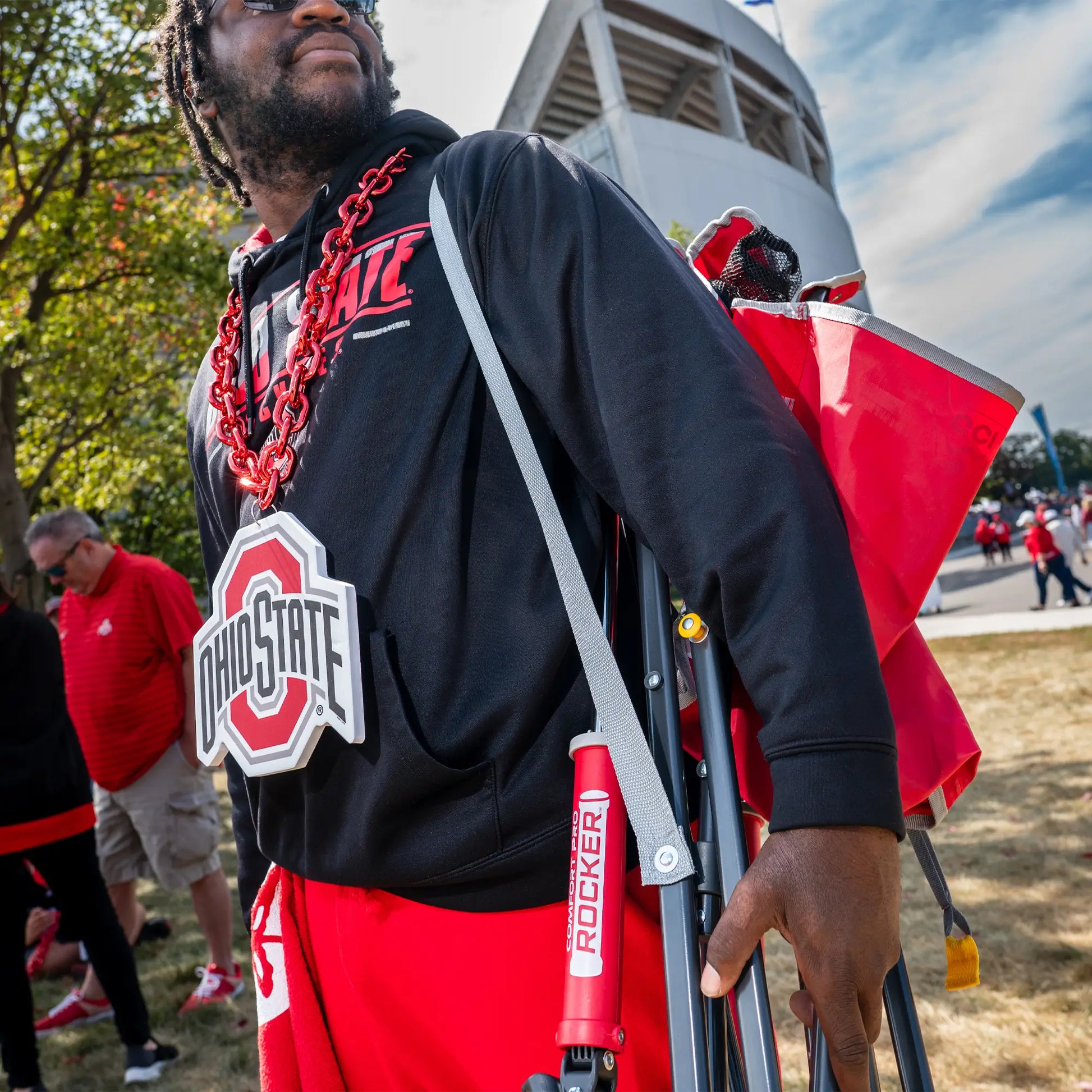 College Comfort Pro Rocker™ - Ohio State Buckeyes - Fresh Pair